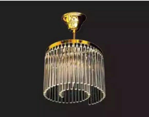Kronleuchter Wohnzimmer Deckenleuchte Lampe Kronleuchter gold neu von JV Moebel