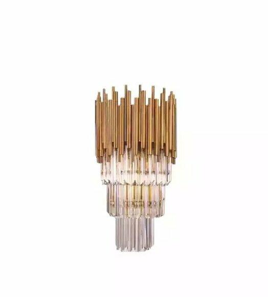 Kronleuchter gold Hängelampe Crystal Lüster Lampe Leuchte neu Wohnzimmer von JV Moebel