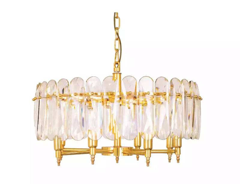 Kronleuchter neu Hängeleucht Pendelleuchte Wohnzimmer gold Modern von JV Moebel