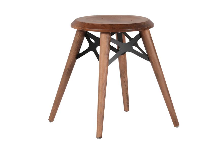 Küchenhocker Hocker Sitzhocker Rundhocker Holzhocker Esszimmerstuhl Holz von JV Möbel