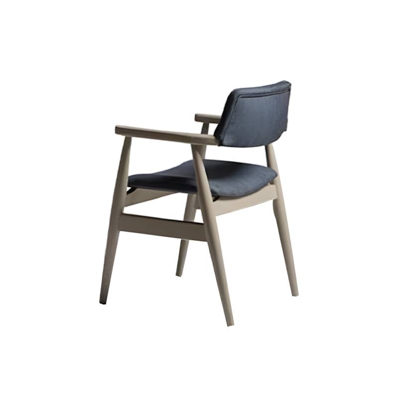 Küchenstühle Esszimmerstühle Holzstühle Set 2tlg Grau Polsterstühle von JV Möbel