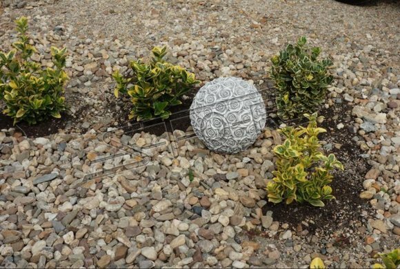 Kugel 23cm Skulptur Design Figur Statue Garten Figuren Statuen Skulpturen von JV Möbel