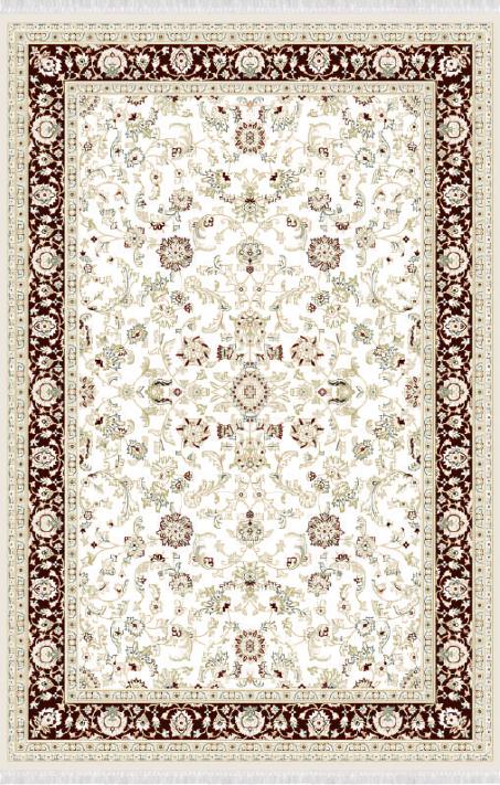 Kunstteppich Teppich Orientalisch Vintage Kurzflor Wohnzimmer Beige Braun von JV Möbel