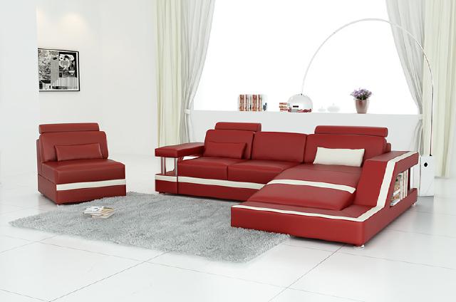 LEDERSOFA XXL WOHNLANDSCHAFT GARNITUR ECKCOUCH LEDER GARNITUR mit USB POLSTER LEDERSOFA XXL WOHNLANDSCHAFT GARNITUR ECKCOUCH LEDER GARNITUR mit USB POLSTER von JV Möbel