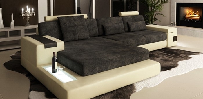 LForm Wohnlandschaft Couch Big XXL Textil Sofa Leder Polster Ecke Garnitur Stoff LForm Wohnlandschaft Couch Big XXL Textil Sofa Leder Polster Ecke Garnitur Stoff von JV Möbel