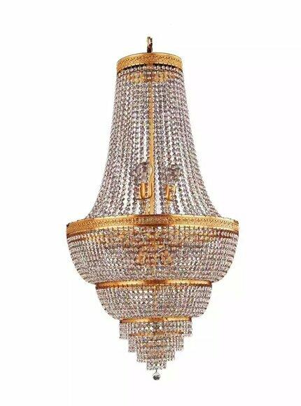 Lampe Hängeleuchte Kronleuchter Kristalllampe Deckenleuchte Lampen 60x135 von JV Moebel