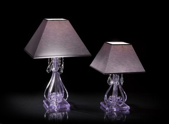 Lampe Leuchte Kristall Tischlampe Elite Bohemia Steh Nachttisch Neu von JV Möbel