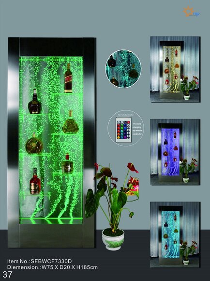 Led Bar Designer Ablagen Wasser Wand Bar Theke Regal Möbel Wasserwände von JV Möbel