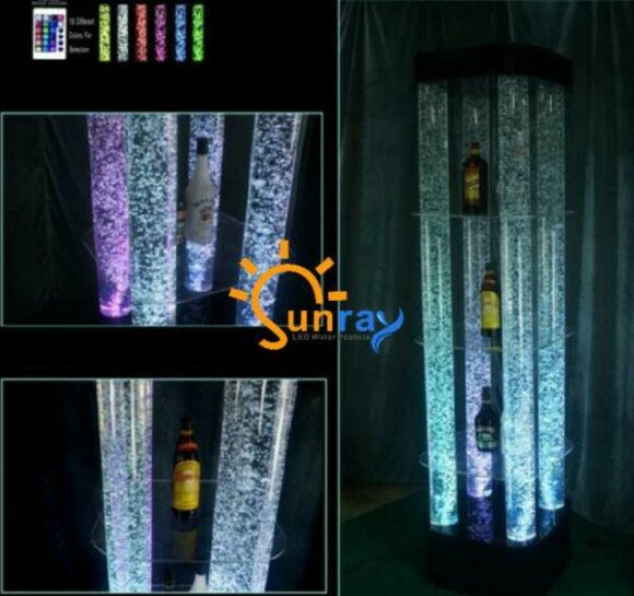 Led Wasser Wand Bar Regal Säule Wassersäulen Theke Designer Beleuchtet von JV Möbel