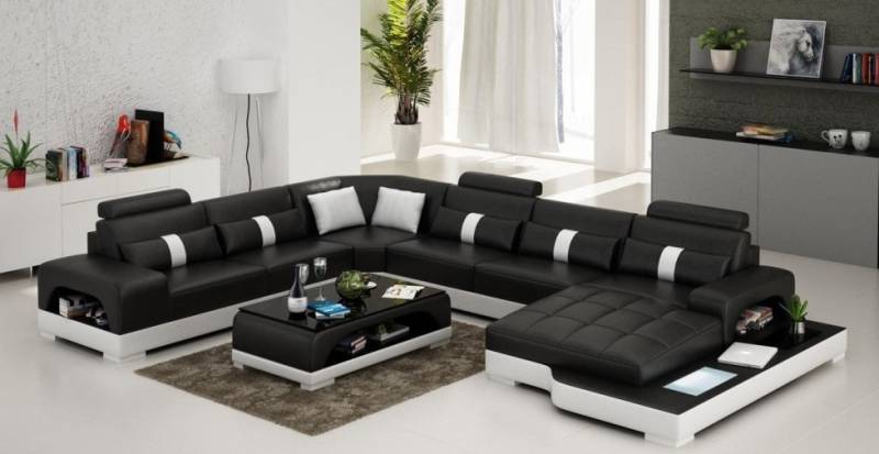 Leder U Form Wohnlandschaft Couch Big XXL Sofa Polster Ecke Garnitur Eck SendenS Leder U Form Wohnlandschaft Couch Big XXL Sofa Polster Ecke Garnitur Eck SendenS von JV Möbel
