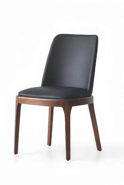 Lehnstuhl Stuhl Moderne Polsterstuhl Design Schwarz Armlehne Esszimmer Möbel von JV Möbel