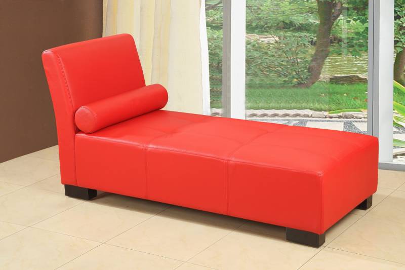 Lounge Liege Ottomane Polster Sofa Büro Relax Leder Chaiselongues Neu 1669 von JV Möbel