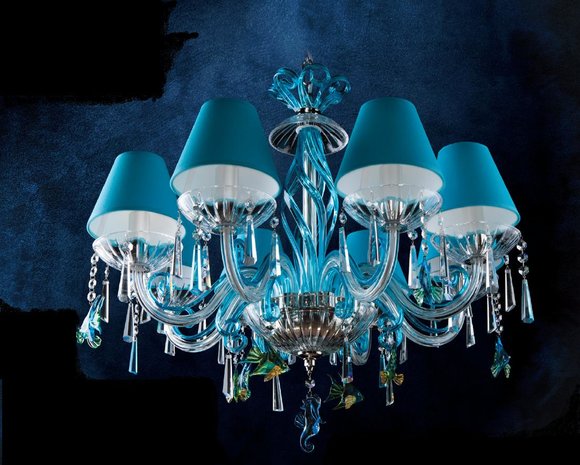 Luster Lampe Kristall Kronleuchter Hängeleuchte Leuchte Bohemia Luster Lampe Kristall Kronleuchter Hängeleuchte Leuchte Bohemia von JV Möbel