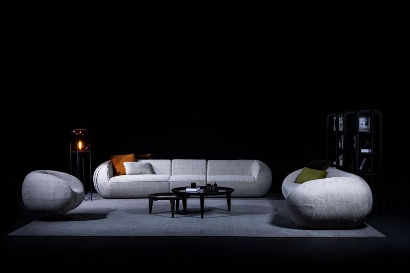 Luxuriöse Lounge Garnitur Sofa Set Fünfsitzer Dreisitzer Sessel Set Modern Luxuriöse Lounge Garnitur Sofa Set Fünfsitzer Dreisitzer Sessel Set Modern von JV Möbel