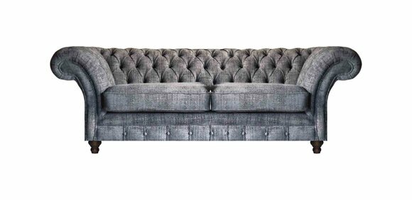 Luxuriöser Chesterfield Zweisitzer Designer Sofas Wohnzimmer Edle Couch von JV Moebel
