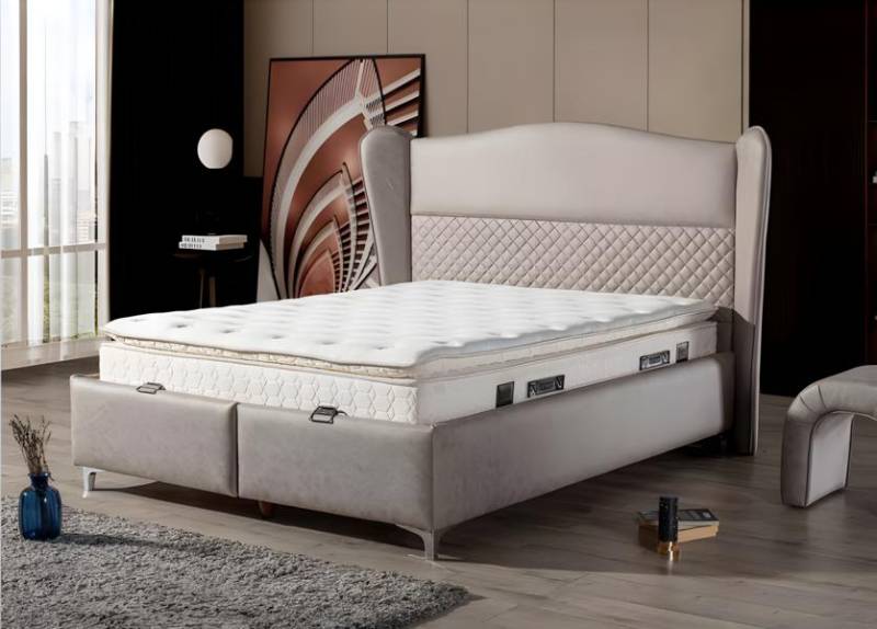 Luxuriöses Boxspringbett Elegantes Design für höchsten Komfort stilvolles Wohnen von JV Möbel