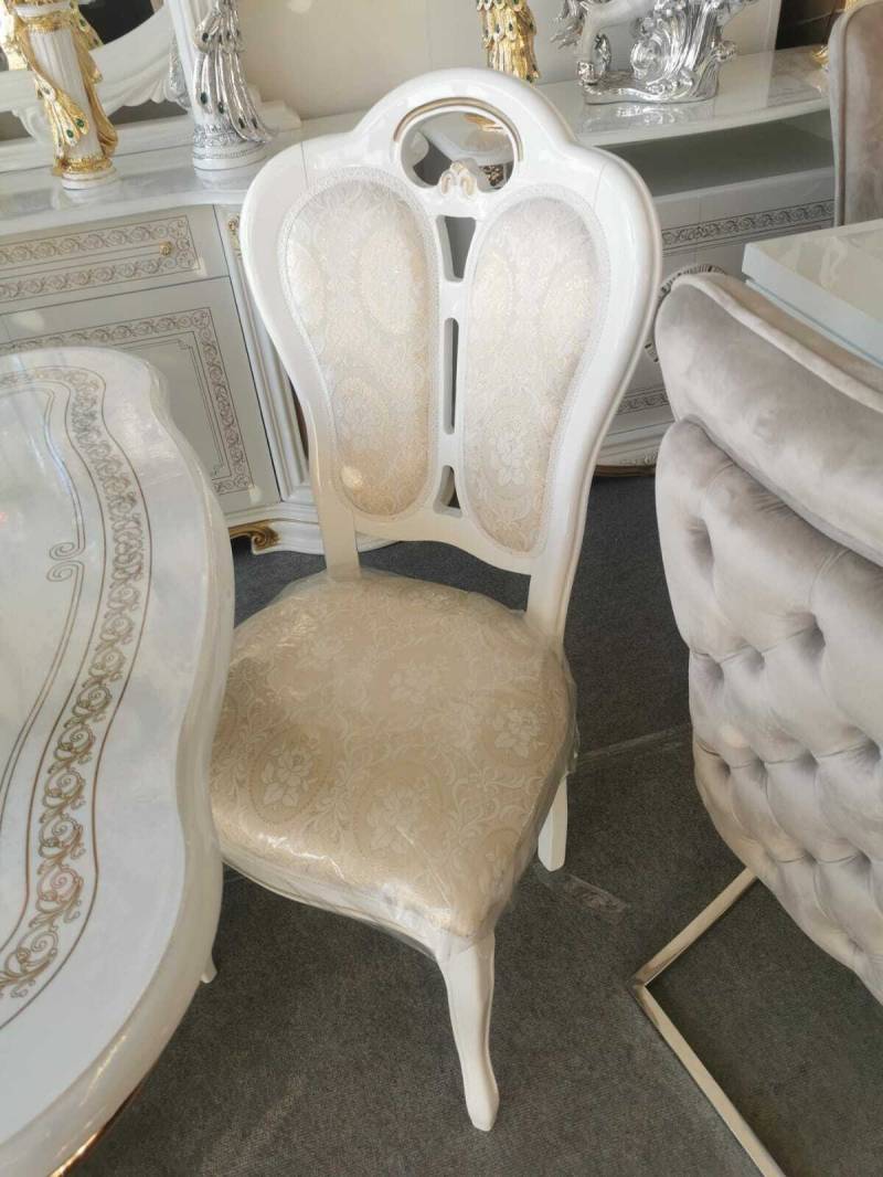 Luxus 1x Stuhl Esszimmerstuhl Küchenstühle Wohnzimmerstuhl Polsterstuhl von JV Möbel