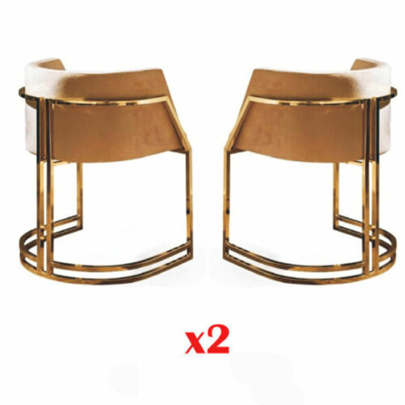 Luxus 2x Stuhl Esszimmerstuhl Küchenstühle Wohnzimmerstuhl Polsterstuhl Lehn Neu von JV Möbel