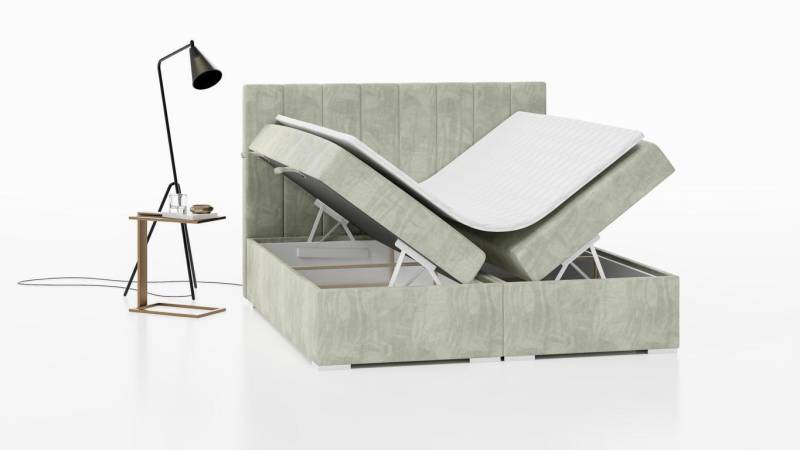 Luxus Bett Polstermöbel Schlafzimmer Boxspringbett Design Doppelbett Neu von JV Möbel
