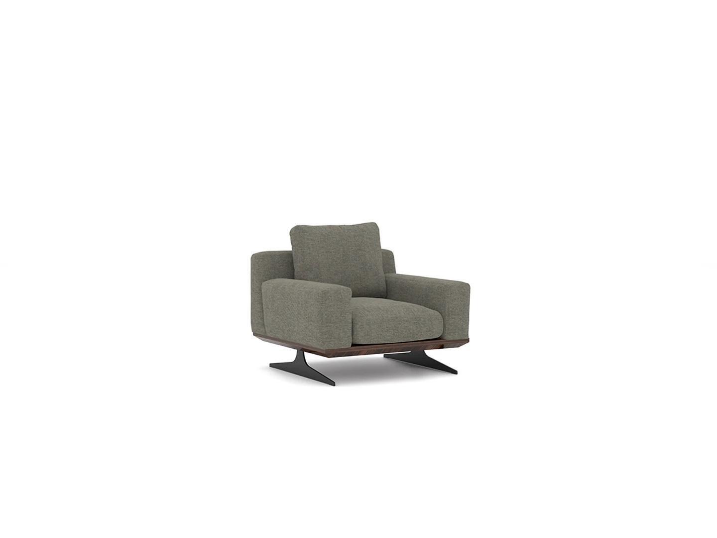 Luxus Designer Sessel Modern Polstersessel Einrichtung GrauTextil Sitz Neu Luxus Designer Sessel Modern Polstersessel Einrichtung GrauTextil Sitz Neu von JV Möbel