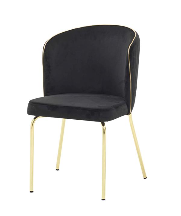 Luxus Esszimmerstuhl Stuhl Sessel Sitzer 1 Sitz Clubsessel Esszimmer Schwarz von JV Möbel