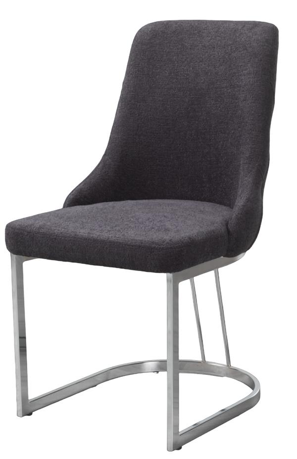 Luxus Esszimmerstuhl Stuhl Sitzer 1 Sitz Clubsessel Stoff Esszimmer Schwarz von JV Möbel