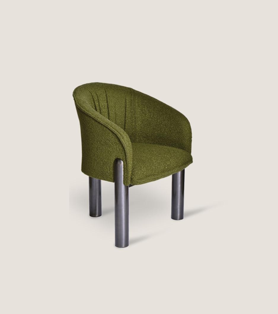 Luxus Grüner Sessel Einsitzer Moderner Polster Stuhl Wohnzimmer Möbel Luxus Grüner Sessel Einsitzer Moderner Polster Stuhl Wohnzimmer Möbel von JV Möbel