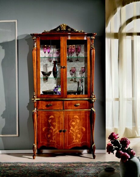 Luxus Italienische Möbel Buffet Anrichte Design Schrank Kommode Holz Möbel Luxus Italienische Möbel Buffet Anrichte Design Schrank Kommode Holz Möbel von JV Möbel