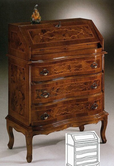 Luxus Kommode Anrichte Schrank Garderobe Sideboard Möbel Antik Stil Holz Neu von JV Möbel