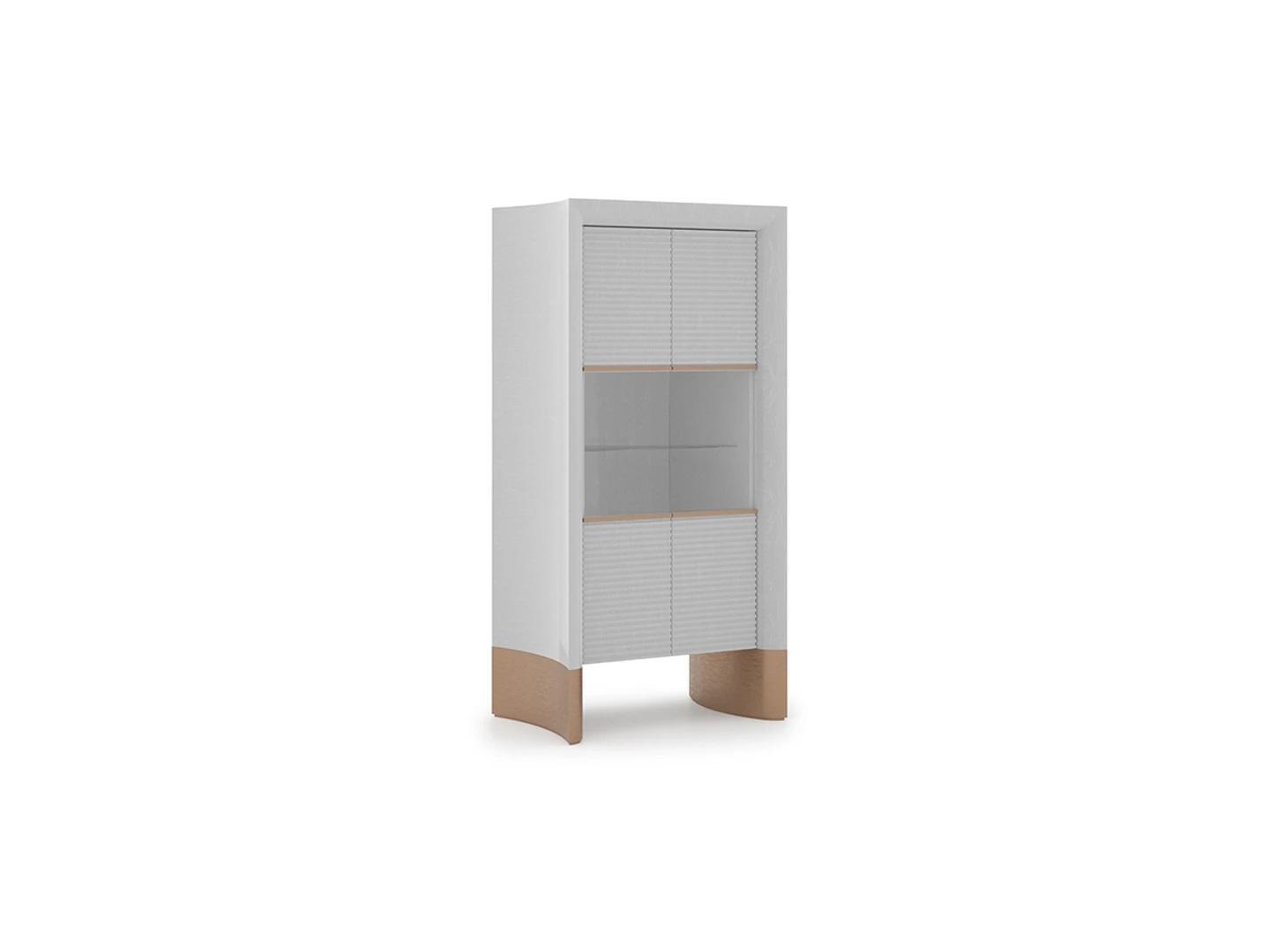 Luxus Möbel Vitrine Design Holzschrank Esszimmer Vitrinen Glas Neu von JV Möbel