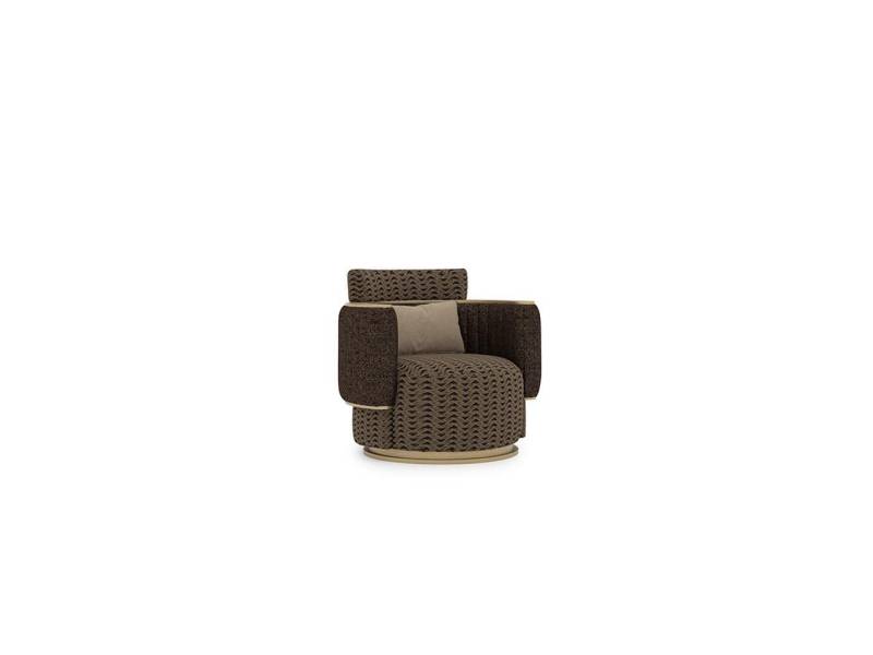 Luxus Polster Sitz Design Braun Sessel Polstermöbel Wohnzimmer Einrichtung von JV Möbel