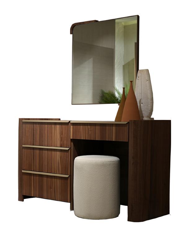 Luxus Schminktisch mit Hocker Konsole Kommode Sitzhocker Schlafzimmermöbel von JV Möbel