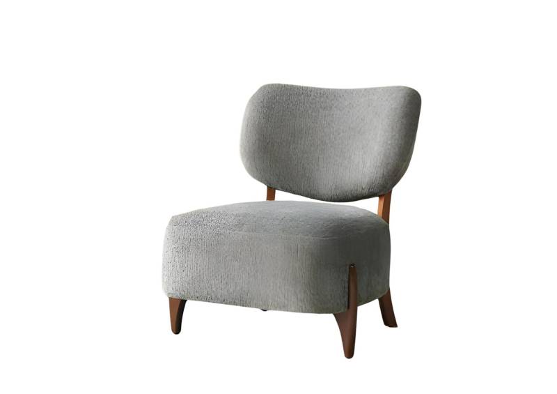 Luxus Sessel Ohrensessel Design Polster Sofa Couch Modern Textil 1 Sitzer von JV Möbel