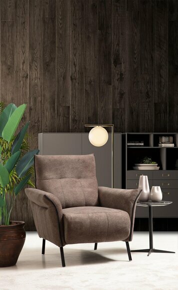 Luxus Sessel Wohnzimmer Neu Möbel Sitzer Designer Polstersessel Modern von JV Moebel