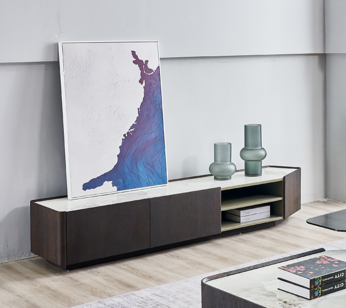 Luxus Sideboard rtv Lowboard Wohnzimmer Holz lowboard Moderne Design von JV Möbel
