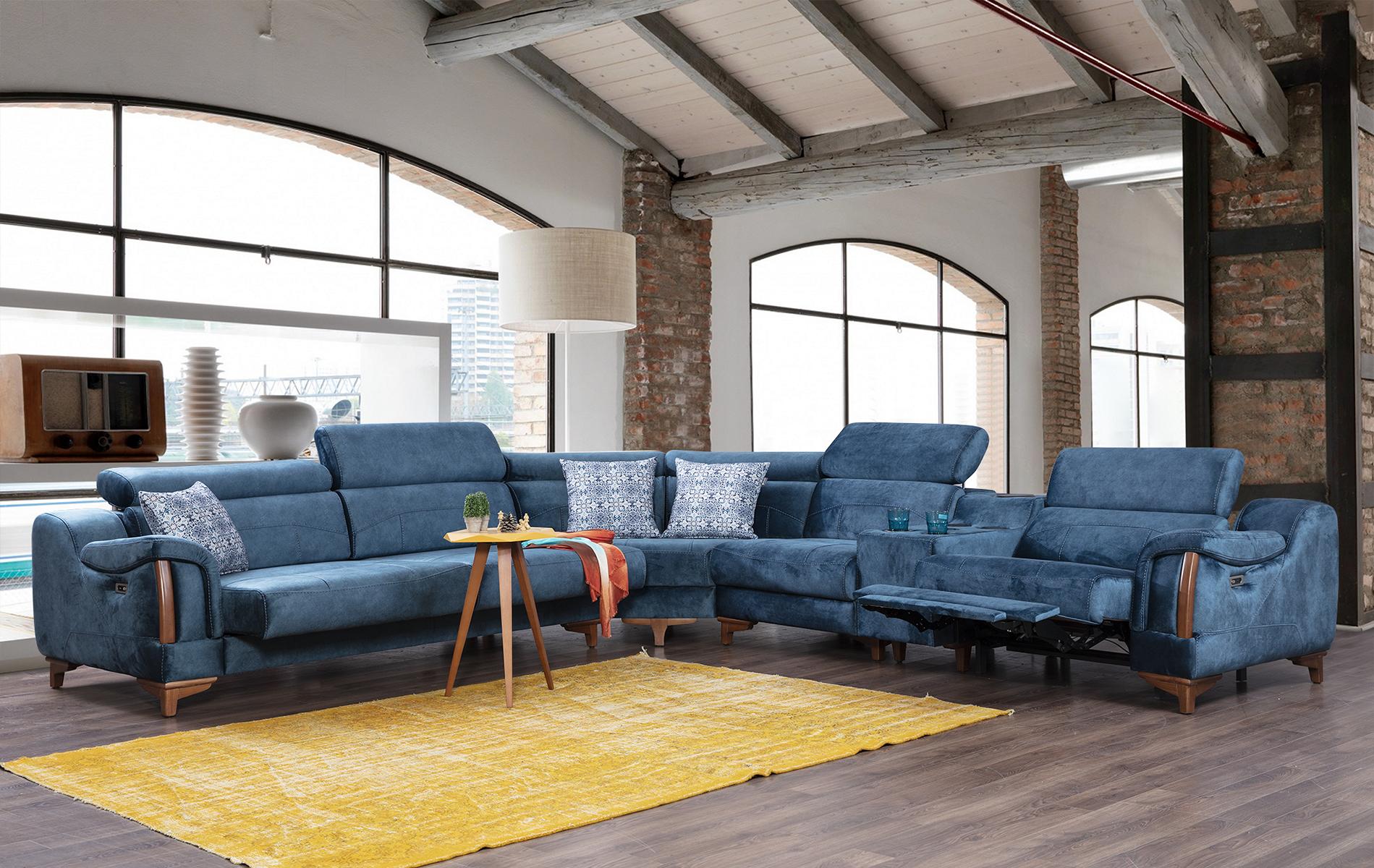 Luxus Textil Ecksofa L Form Stoff Modern Couch Wohnzimmer Design Möbel Luxus Textil Ecksofa L Form Stoff Modern Couch Wohnzimmer Design Möbel von JV Möbel