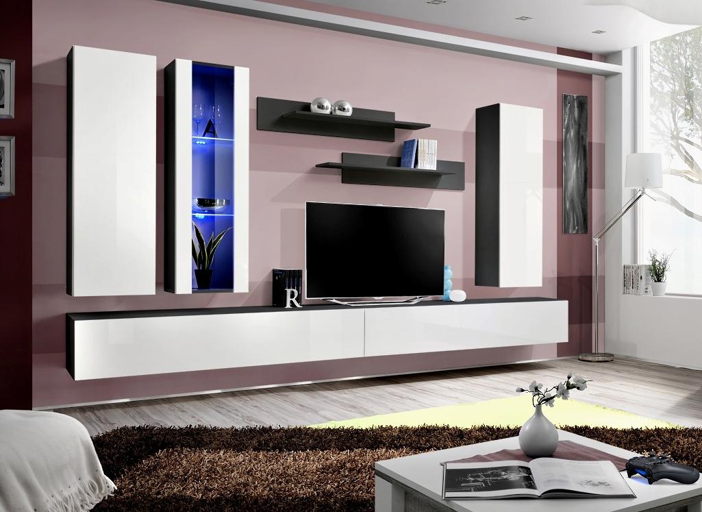 Luxus Wohnwand tv Ständer Holz Designer Modern Möbel Wohnzimmer Neu Luxus Wohnwand tv Ständer Holz Designer Modern Möbel Wohnzimmer Neu von JV Möbel