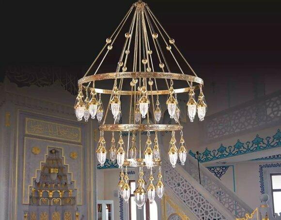 Luxus xxl Decken Leuchte Lampe Leuchten Wohnzimmer Leuchte 160x280 von JV Moebel