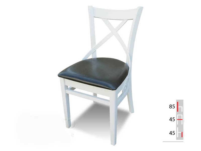 MASSIVHOLZ STUHL ESSZIMMERSTUHL DESIGNER LEDER STUHL STÜHLE ESSZIMMERSTÜHLE K66 von JV Möbel