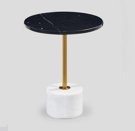 Marmor stilvolle Beistelltisch luxuriöse Couchtisch Tische Rund modern von JV Möbel