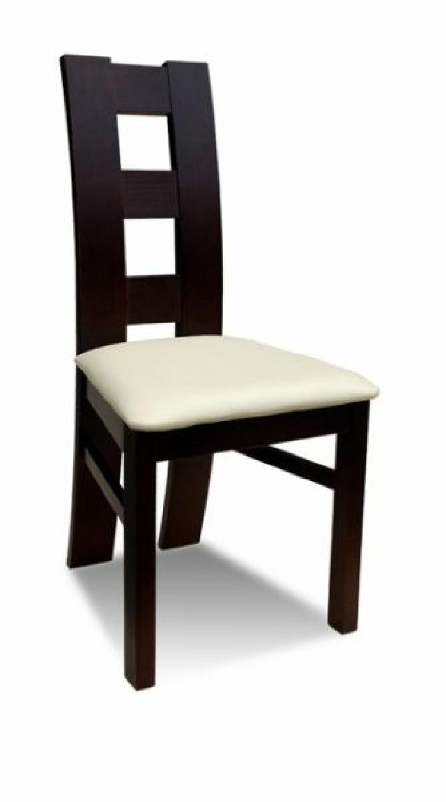 Massivholz Stuhl Esszimmerstuhl Designer Leder Stuhl Stühle Esszimmerstühle K42 von JV Möbel