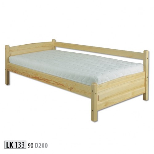 Massivholzbett Kiefer Holz Bettgestell 90x200 Vollholz Gästebett Handarbeit Neu von JV Möbel