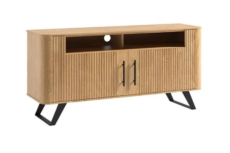 Medienkonsole TV-Lowboard Fernsehtisch Sideboard TV-Möbel 135x65 von JV Möbel