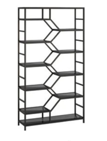 Metall Regal Trennwand Designer Luxus Regale Loft Stil Schrank Schwarz von JV Möbel