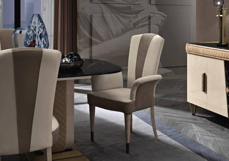 Modern Esszimmer Stühle Design Lehnstuhl Stuhl Armlehne 1x Stühle Möbel Sessel von JV Möbel
