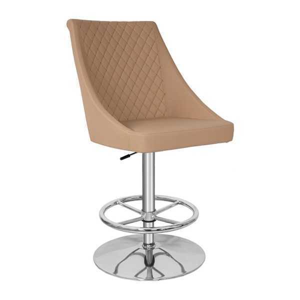 Modern Hochwertig Beige Stuhl Designer Barhocker Kunstleder Luxus Möbel neu von JV Möbel