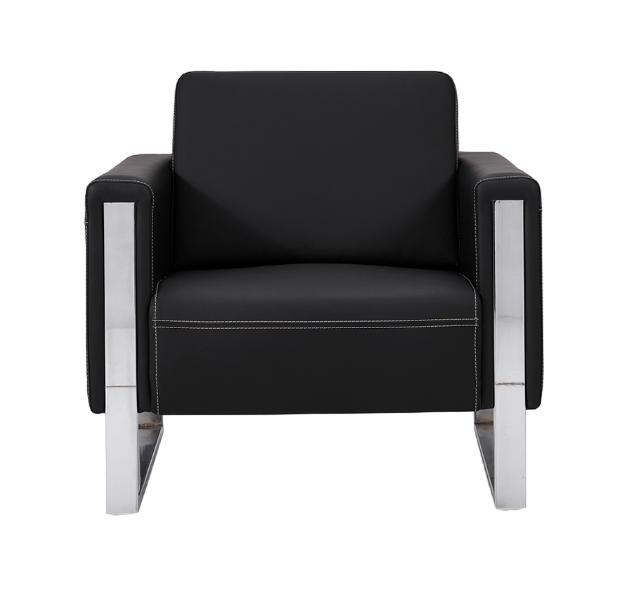Modern Sessel Büromöbel Büro Office Möbel Polstersessel Leder Sitz von JV Möbel