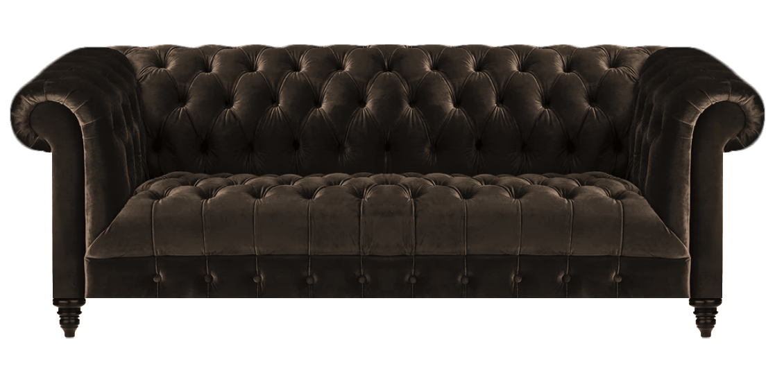 Moderne Braune Chesterfield Couch Designer Stoffsofas Edle Polster Möbel Moderne Braune Chesterfield Couch Designer Stoffsofas Edle Polster Möbel von JV Moebel
