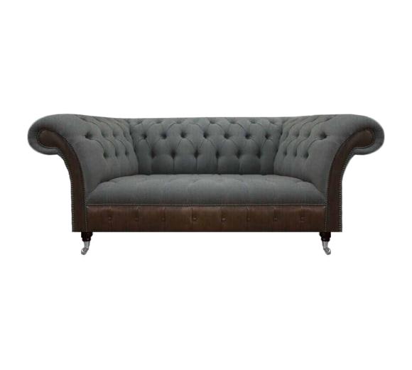 Moderne Graue Chesterfield Polstercouch Designer Luxuriöser Dreisitzer Moderne Graue Chesterfield Polstercouch Designer Luxuriöser Dreisitzer von JV Moebel