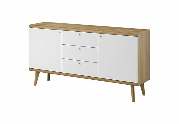 Moderne Holz XXL Low Kommode 107cm Sideboard Boards Wohnzimmerschrank Moderne Holz XXL Low Kommode 107cm Sideboard Boards Wohnzimmerschrank von JV Möbel